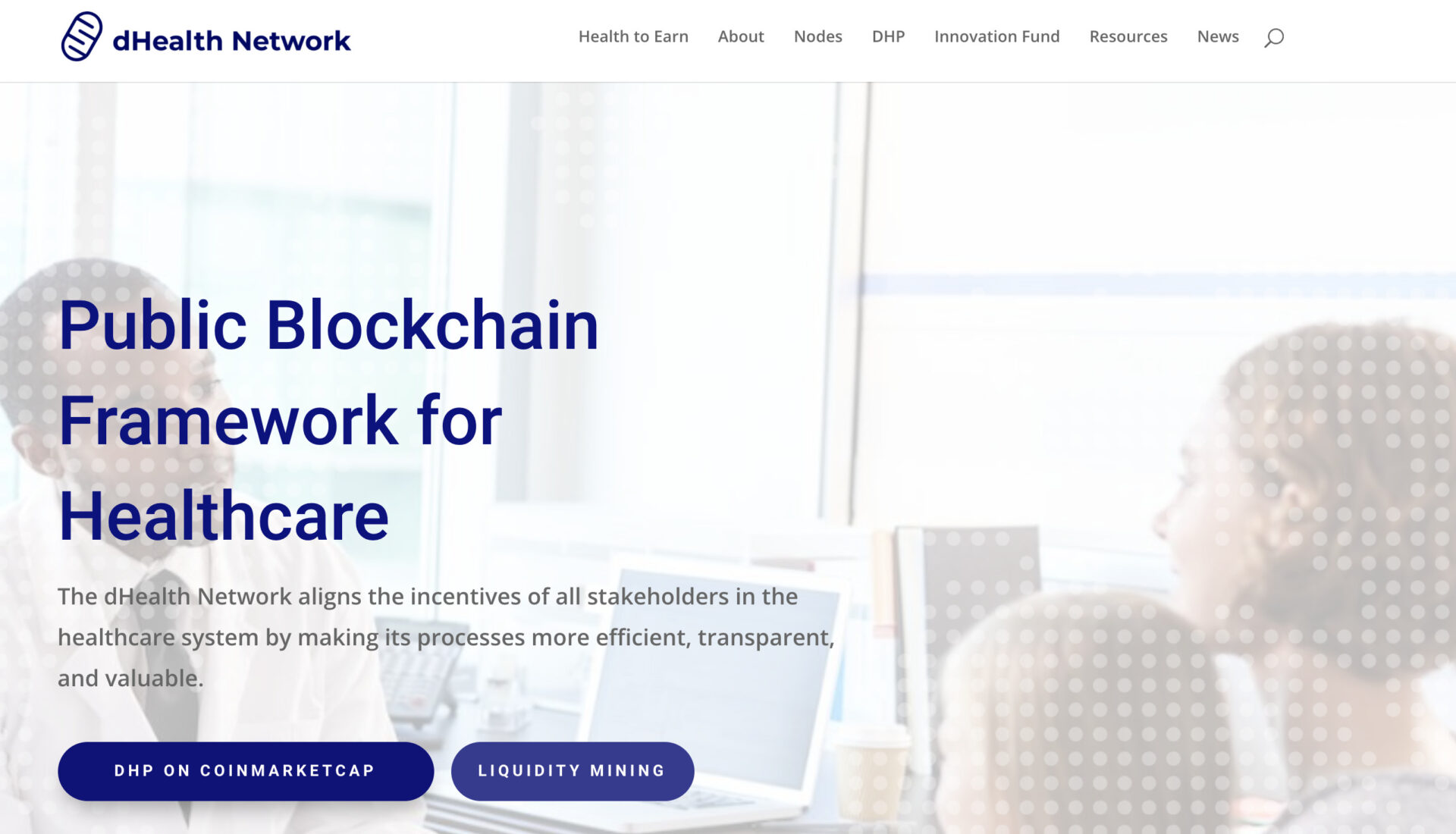 dHealth Network　Health to earn